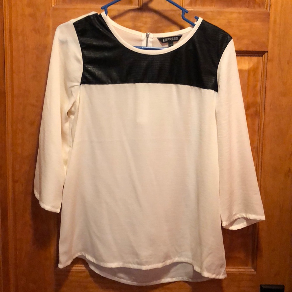 Express Mixed Media Shirt